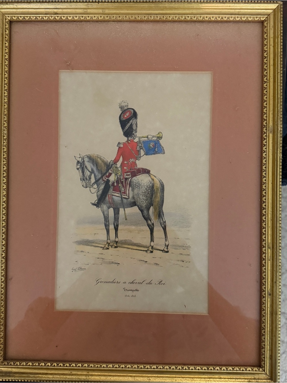 Vintage French Calvary Napoleonic era